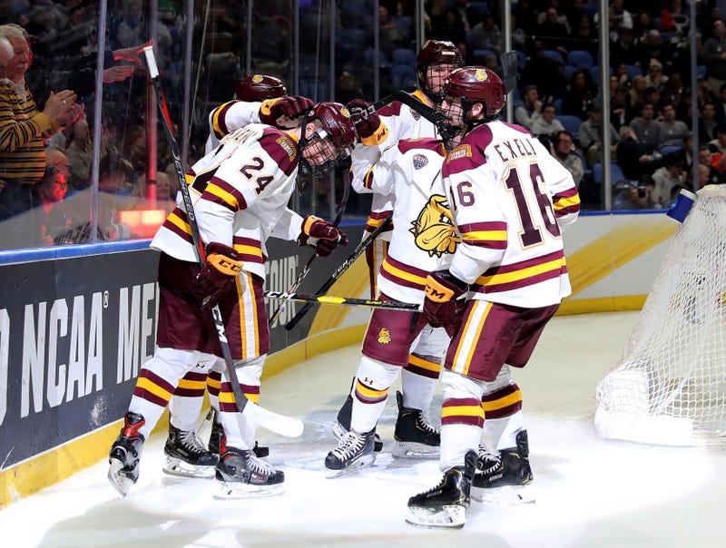 Goal for the Bulldogs