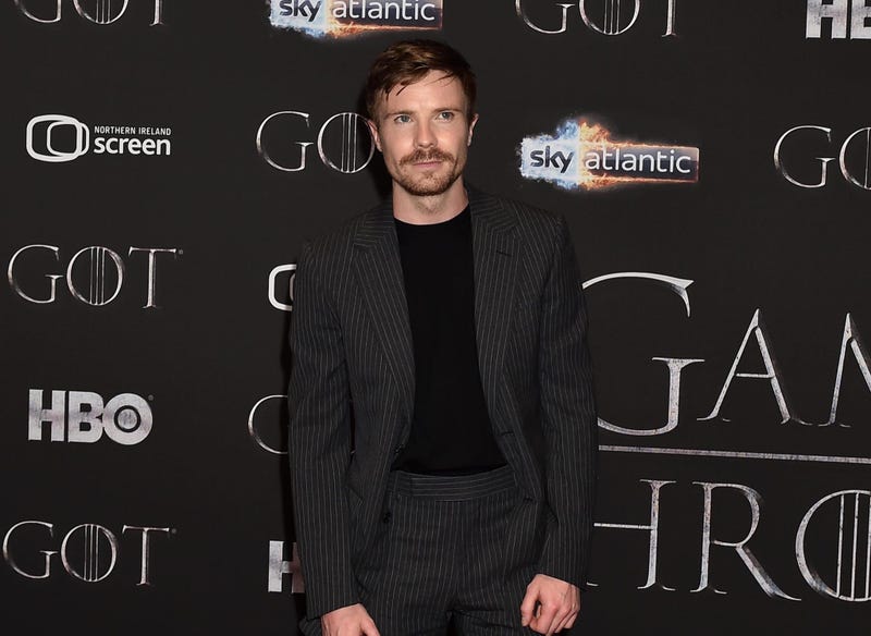 Joe Dempsie attends the 'Game of Thrones' Season 8 screening at the Waterfront Hall on April 12, 2019 in Belfast, Northern Ireland.