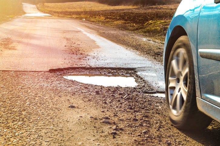 pothole