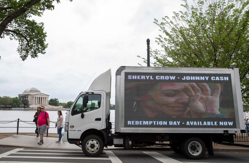 Sheryl Crow & Johnny Cash's 'Redemption Day' Video Premieres near the Jefferson Memorial on April 19, 2019 in Washington, DC.