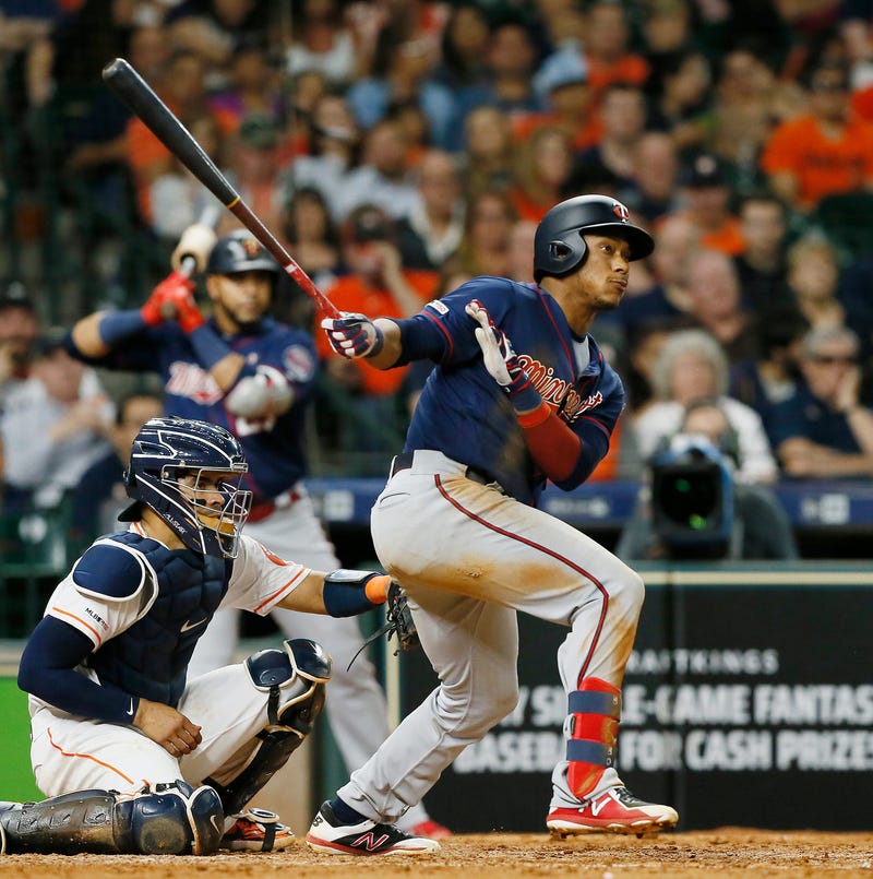 Home run by Jorge Polanco