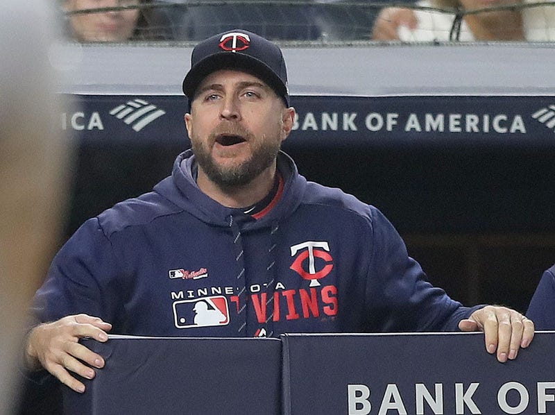 Twins manager Rocco Baldelli