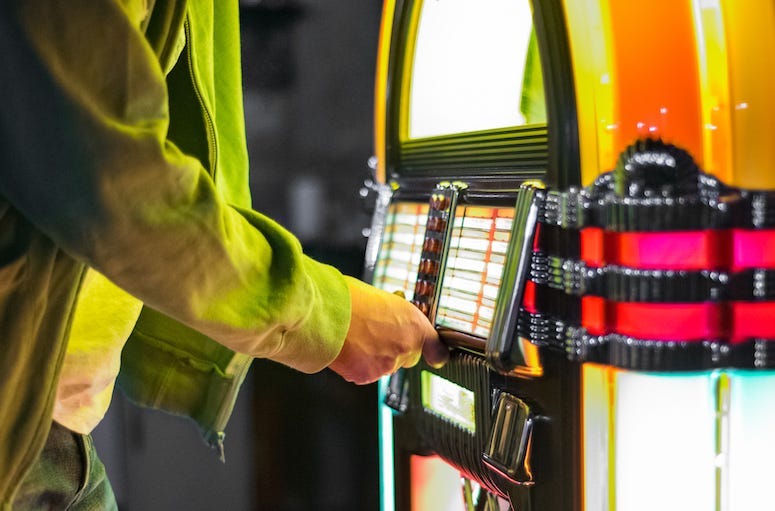 Jukebox, Bar, Music