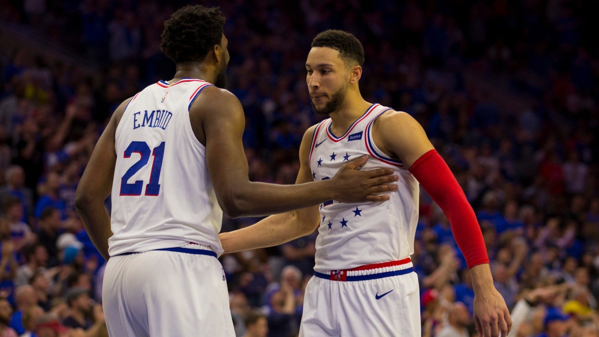 Rose: 'It's time to consider' breaking up Embiid, Simmons duo