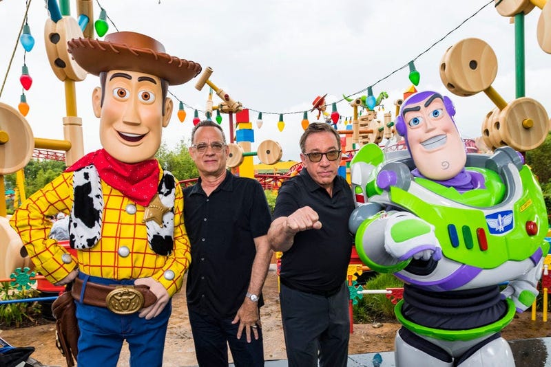 Tom Hanks & Tim Allen 
