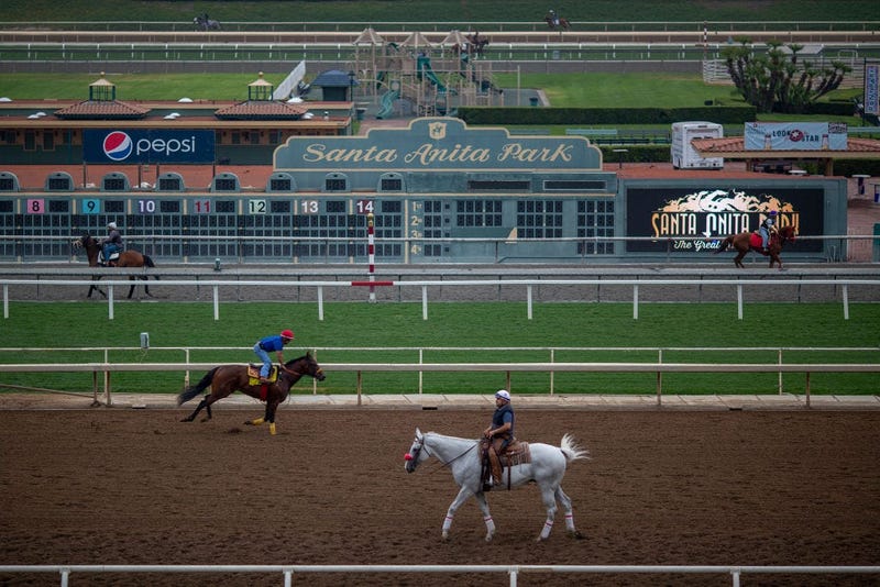 Santa Anita Park racetrack