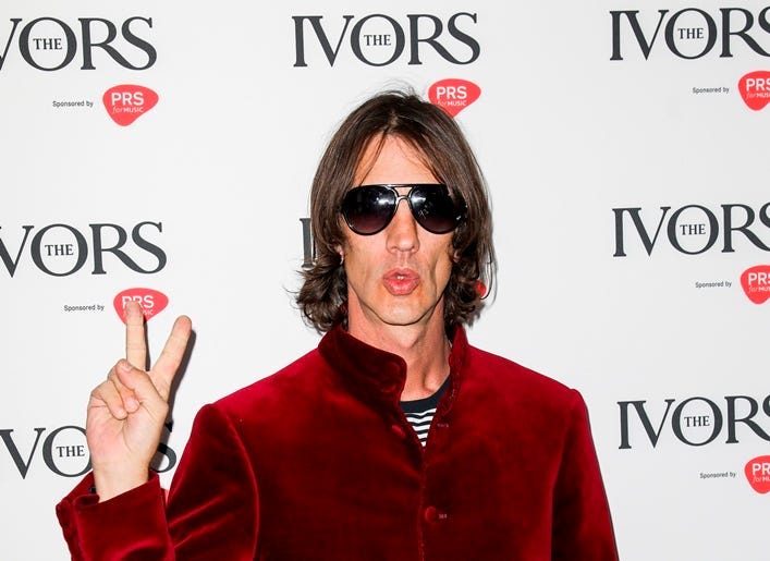 LONDON, ENGLAND - MAY 23: Richard Ashcroft attends The Ivors 2019 at Grosvenor House on May 23, 2019 in London, England.