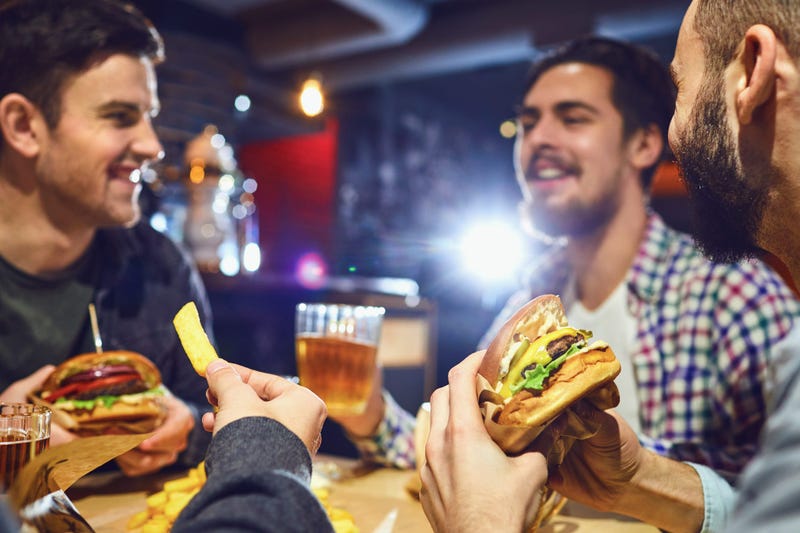 People Eating at a Restaurant
