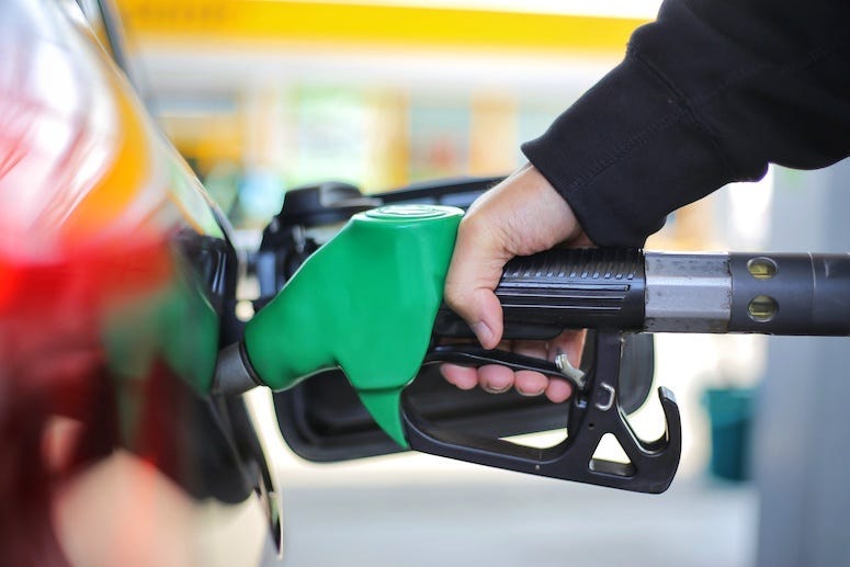 Gas, Gas Station, Car, Hand, Filling Up