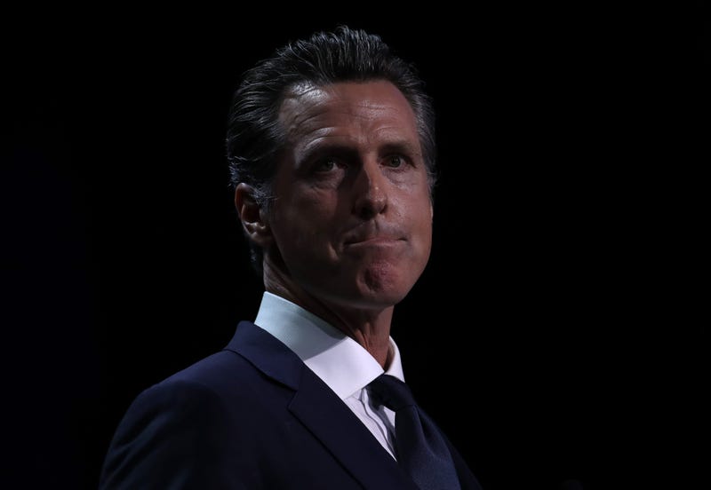 California Gov. Gavin Newsom speaks during the California Democrats 2019 State Convention at the Moscone Center on June 01, 2019 in San Francisco.