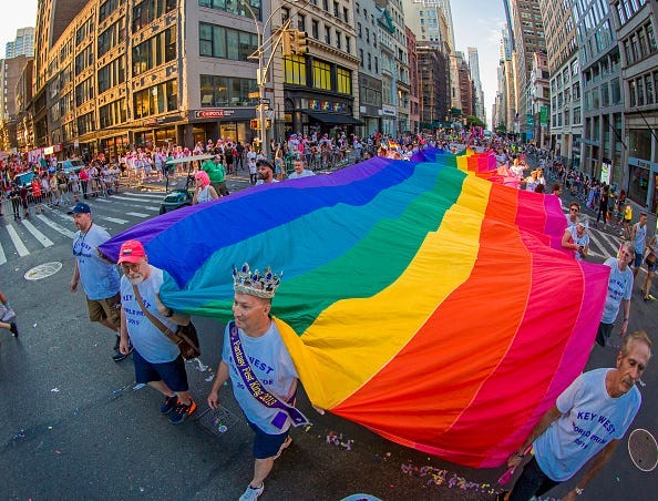 Gay pride parade