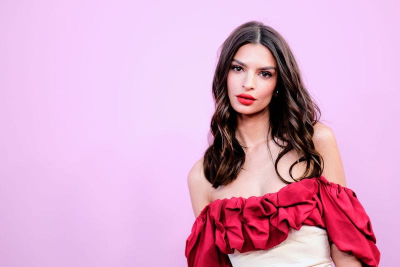 Emily Ratajkowski on the red carpet
