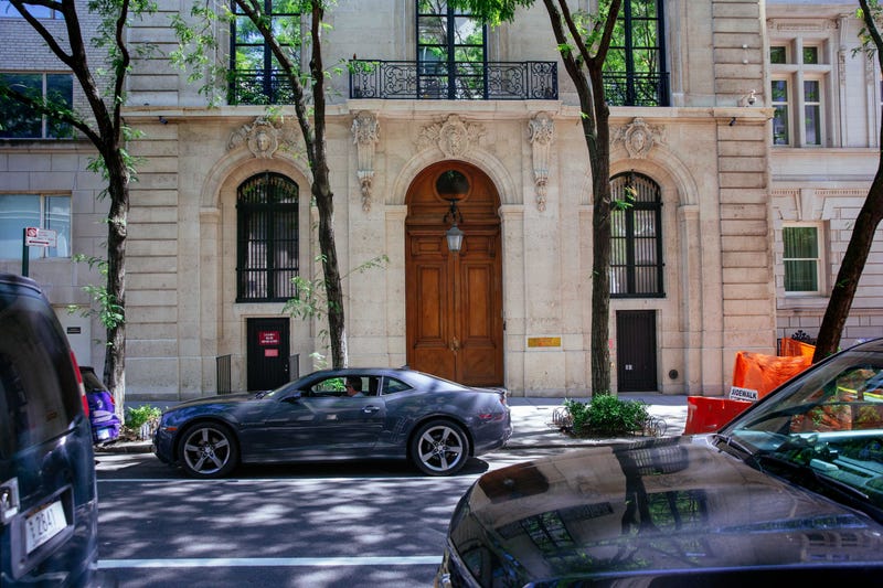 The exterior of the residence owned by Jeffrey Epstein on the Upper East Side is seen on July 15, 2019 in New York City.