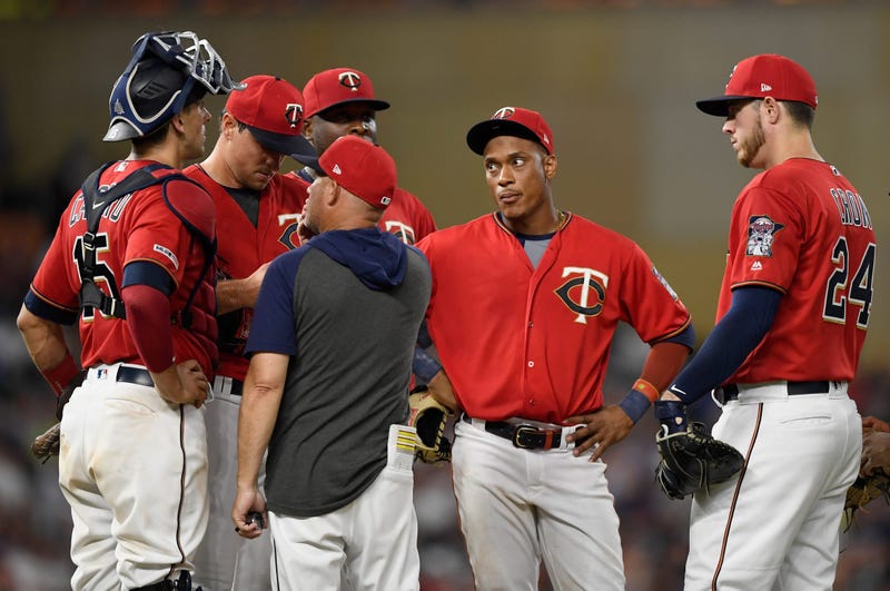 Twins on the mound