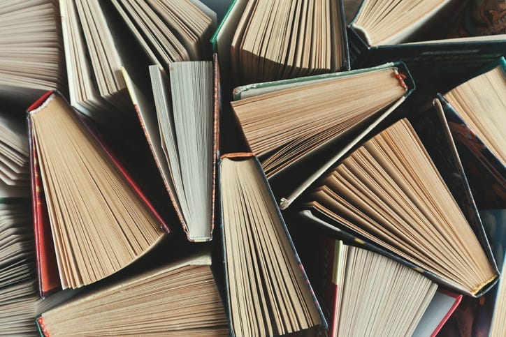 Reading books