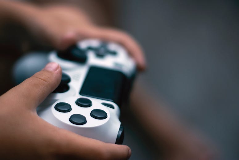 Video Game, Controller, Hands, Joystick
