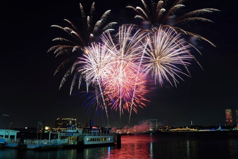Fireworks in Philadelphia.