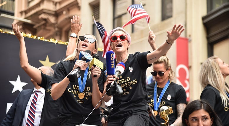 2019 Women's World Cup Ticker-Tape Parade