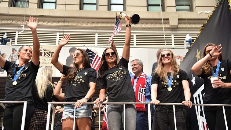 Photos: 2019 Women's World Cup Victory Ticker-Tape Parade