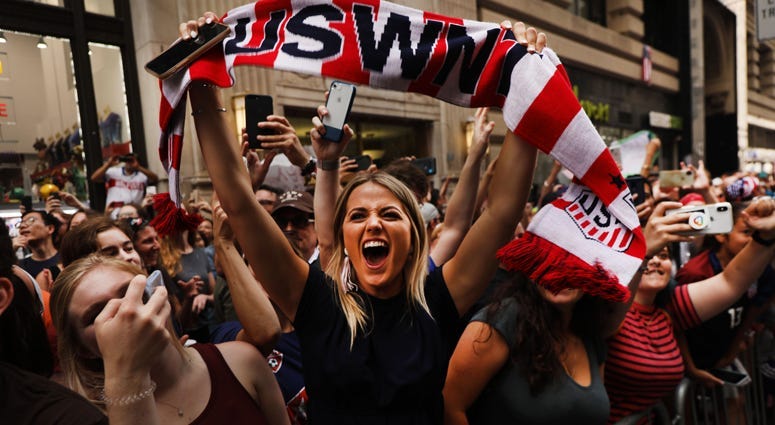 2019 Women's World Cup Ticker-Tape Parade