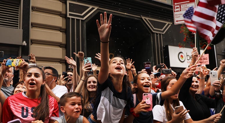 2019 Women's World Cup Ticker-Tape Parade