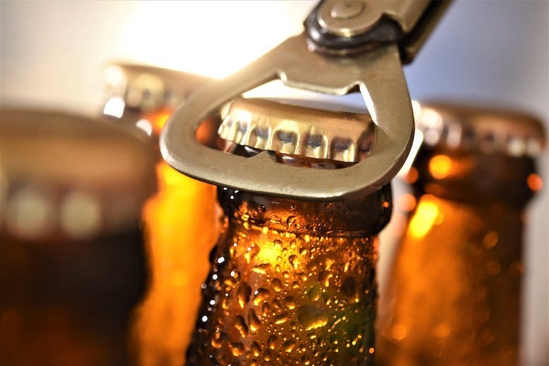 Beer, Bottle, Bottle Opener