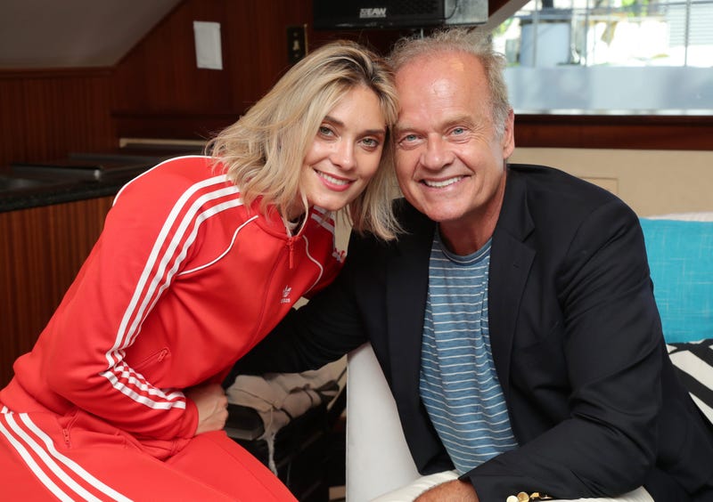 Spencer Grammer and Kelsey Grammer