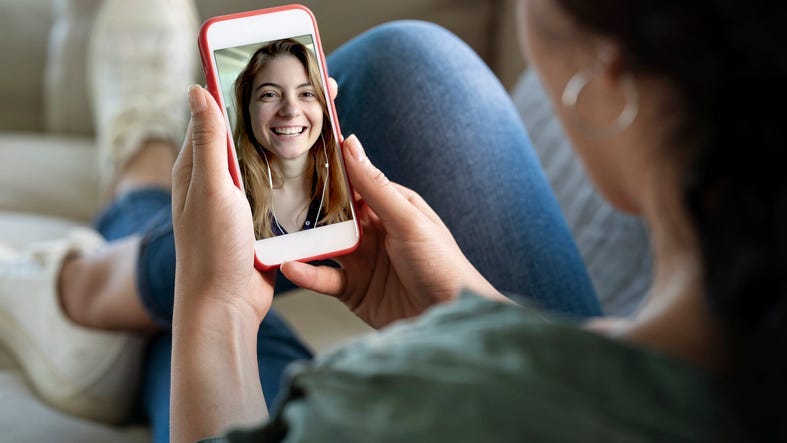 Facetiming