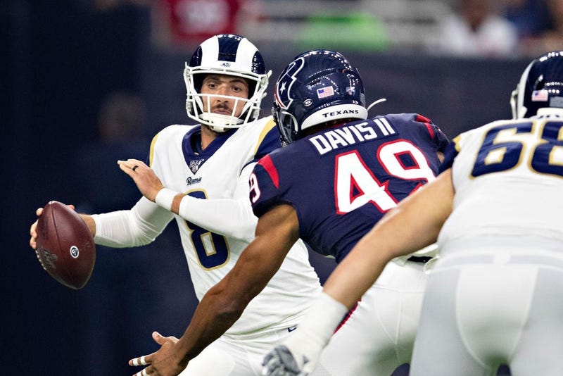 Texans lose to Rams in final preseason game