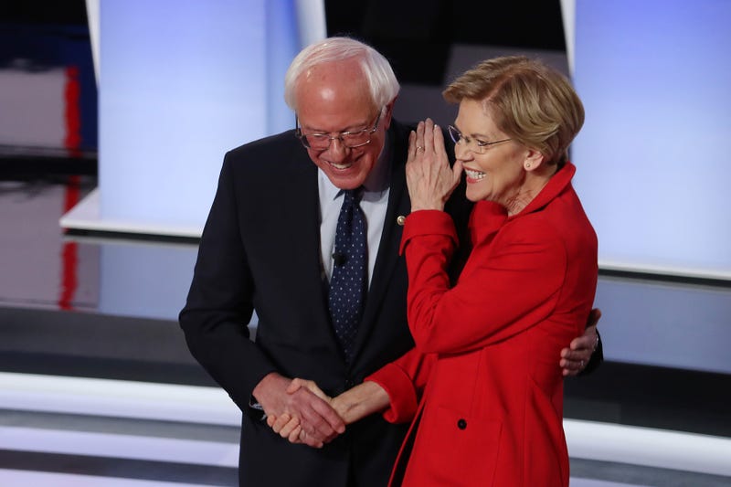 Elizabeth Warren, Bernie Sanders