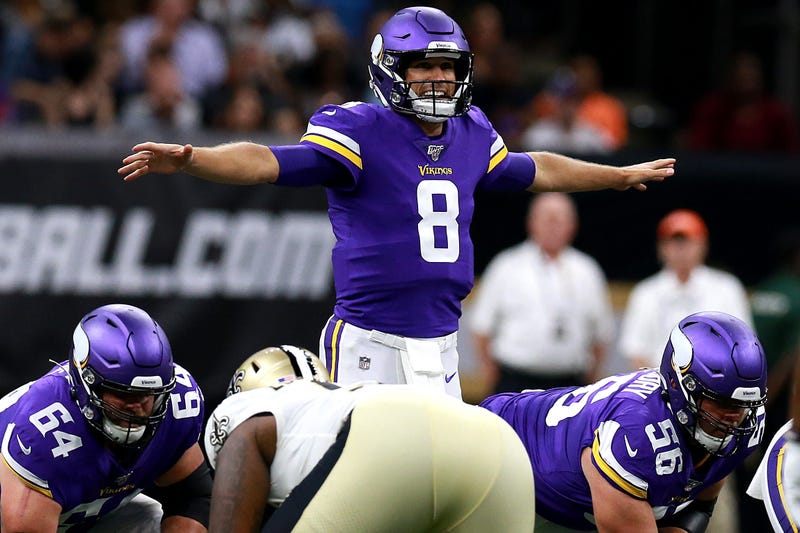 Vikings quarterback Kirk Cousins