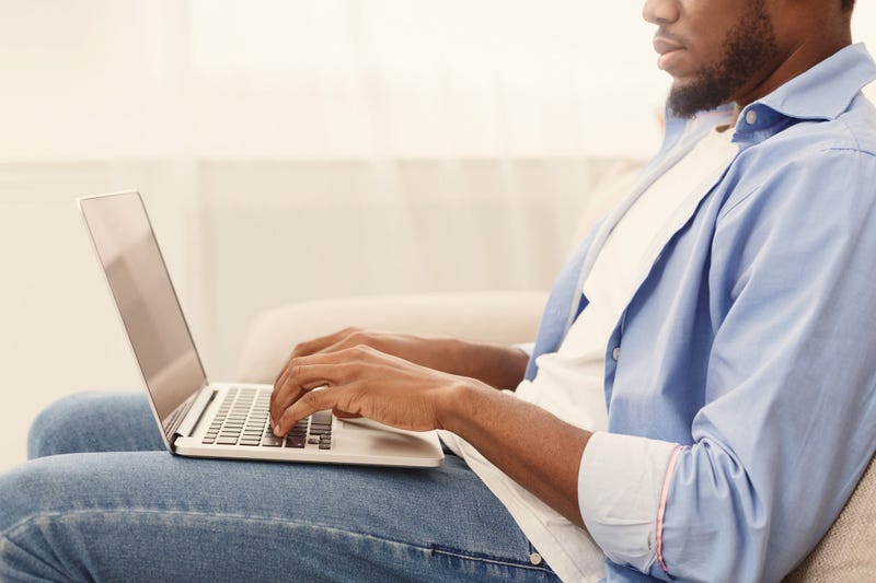 Man on laptop