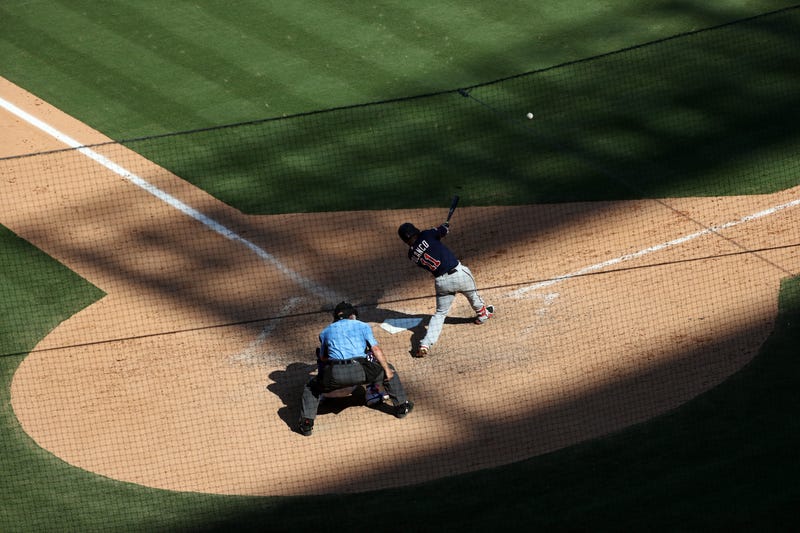 Bases-loaded triple by Jorge Polanco