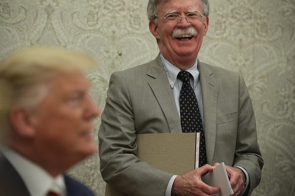 John Bolton talks to WCCO