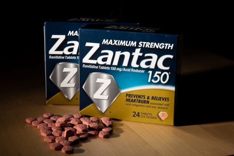 zantac heart burn relief