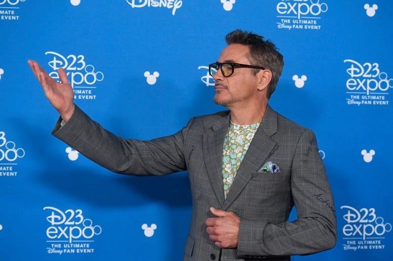 Robert Downey Jr. attends D23 Disney Legends event at Anaheim Convention Center