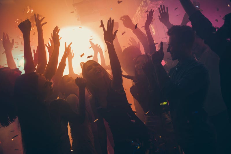 Group of people in a party
