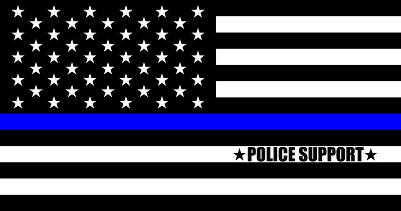 Thin Blue Line flag