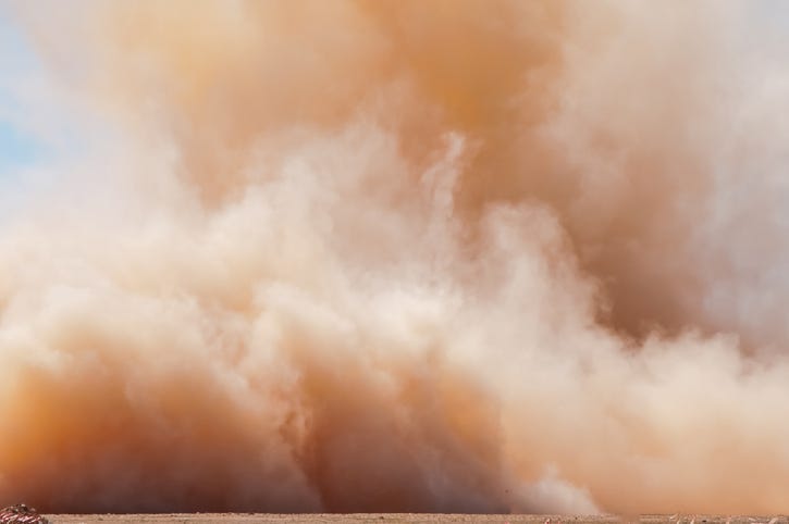 dust cloud