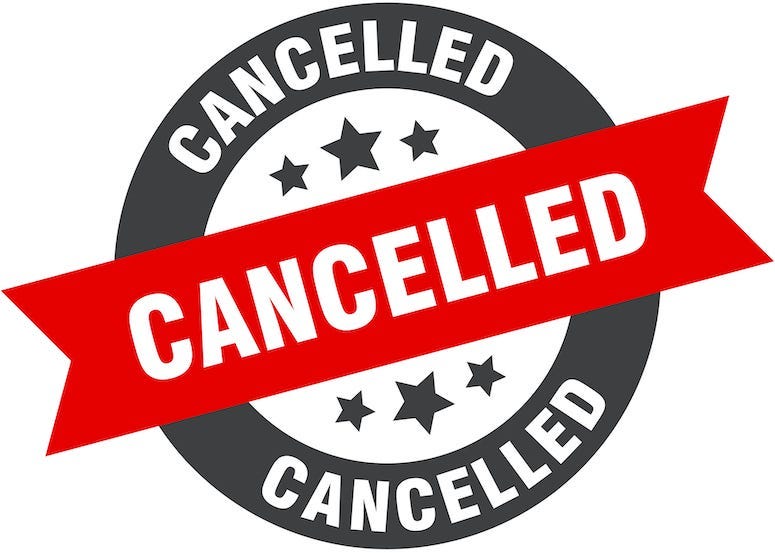 Cancelled