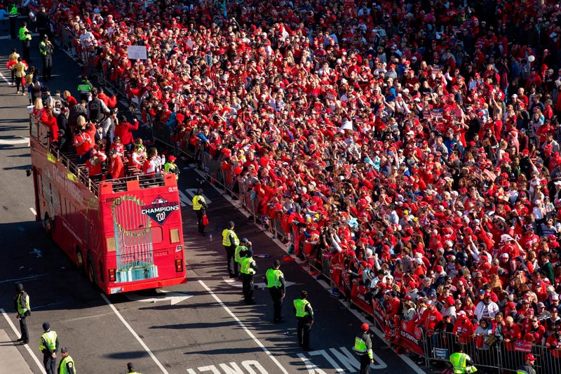 Photos of Nationals' World Series parade are insane