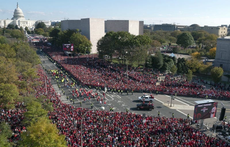 Photos of Nationals' World Series parade are insane