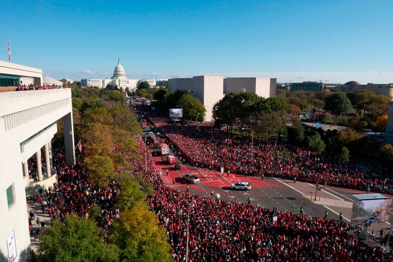 Photos of Nationals' World Series parade are insane