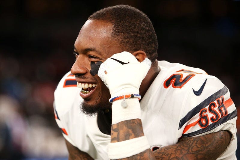 Ha Ha Clinton-Dix #21 of the Chicago Bears looks on following the NFL match between the Chicago Bears and Oakland Raiders at Tottenham Hotspur Stadium on October 06, 2019 in London, England.