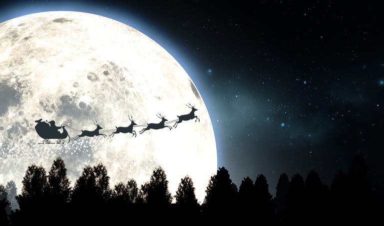 santa sleigh