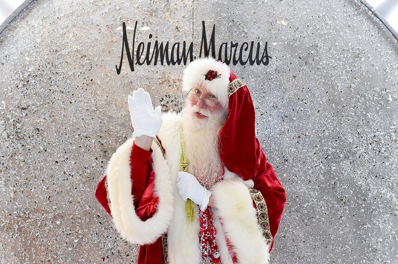 Neiman Marcus Santa
