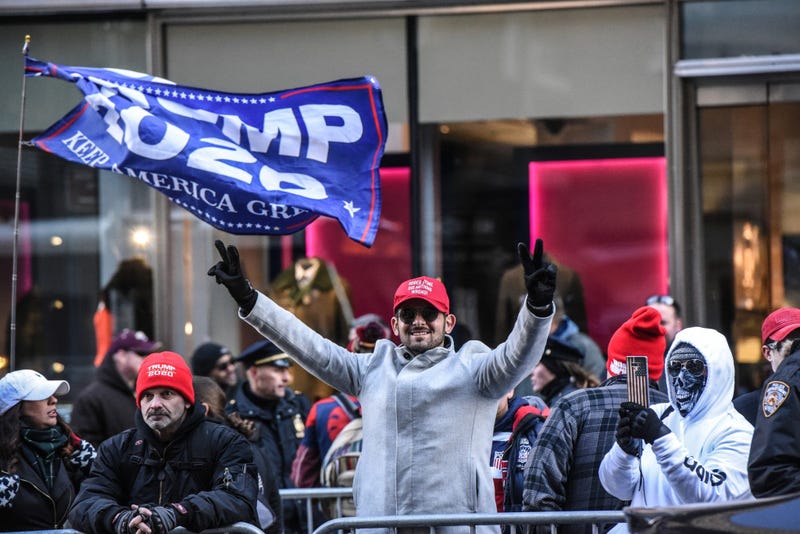 Antifa Proud Boys Trump Tower