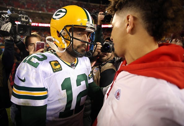 Aaron Rodgers & Patrick Mahomes