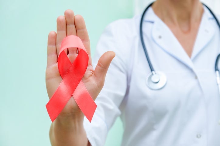 World Aid Ribbon