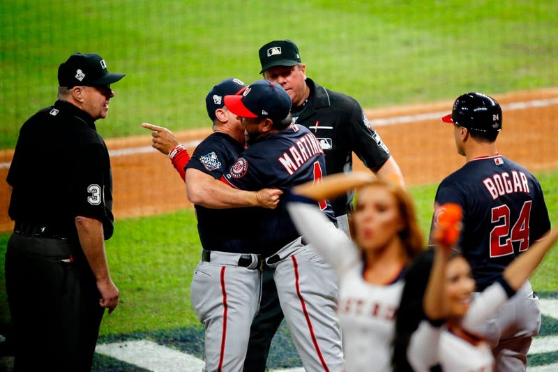 Best pictures of World Series umpire controversy, Dave Martinez ejection